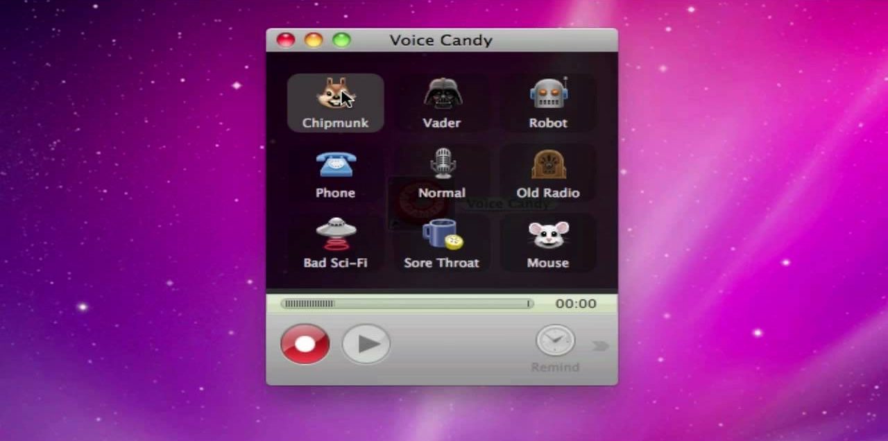 Voice Candy voice changer for mac
