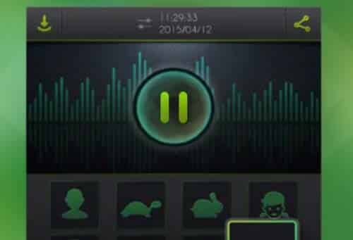 Voice Changer app Sound Recorder